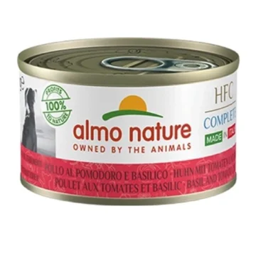 Almo dog complete made in italy pollo/pomodoro/basilico gr 95