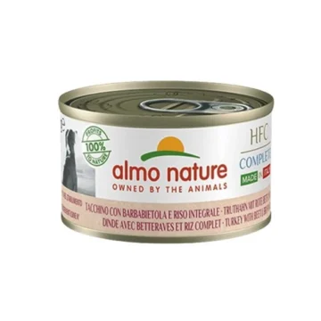 Almo dog complete made in italy tacchino/barbabietola/riso gr 95