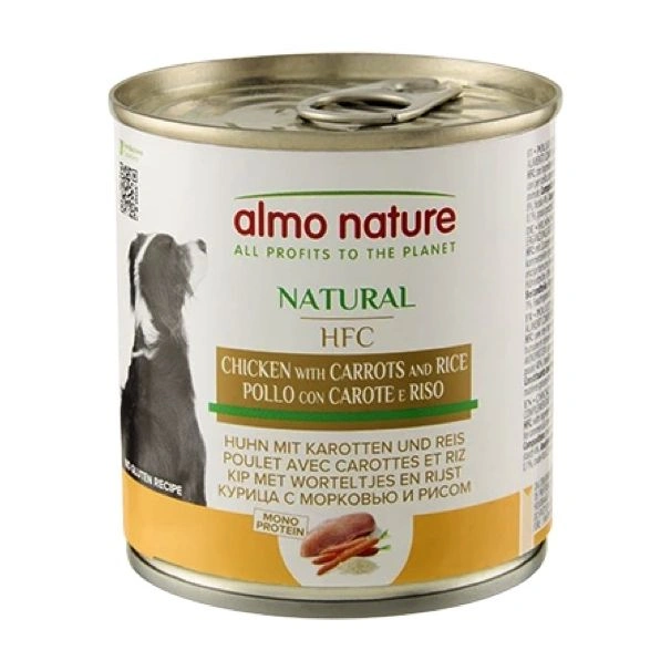 Almo dog pollo/carote/riso gr 290