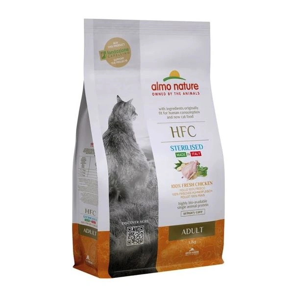 Almo hfc cat sterilizzato pollo kg 1,2