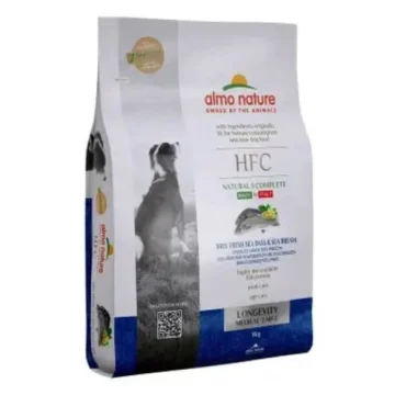 Almo hfc dog m-l longevity kg 8 spigola/orata