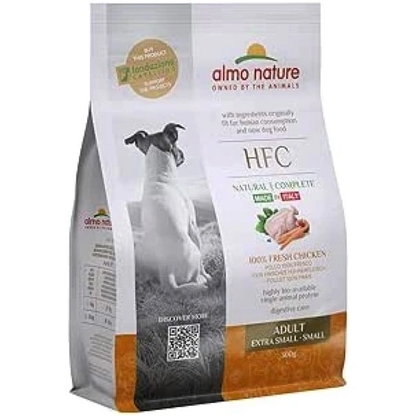 Almo hfc dog xs-s gr 300 pollo