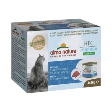 Almo natural cat light meal 4xgr50 tonno atlantico