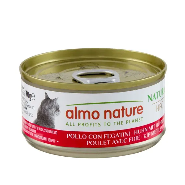 Almo natural cat pollo/fegato megapack 6xgr70