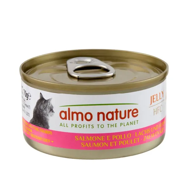 Almo natural cat salmone/pollo megapack 6xgr70