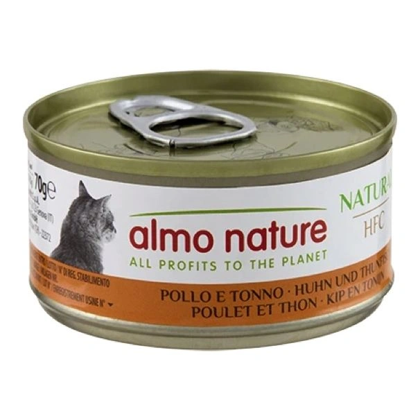 Almo natural pollo/tonno gr 70