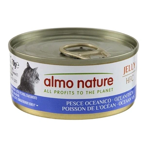 Almo natural salmone jelly gr 70