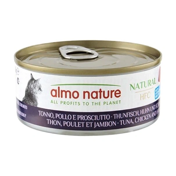 Almo natural tonno/pollo/prosciutto gr 150