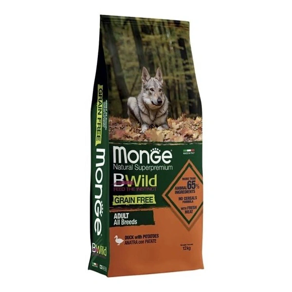 Bwild all breeds adult anatra con patate kg.12