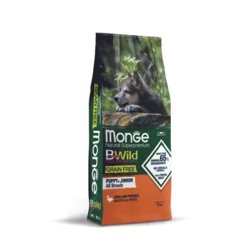 Bwild all breeds puppy e junior anatra e patate kg.12