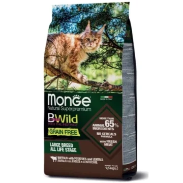 Bwild all life stage bufalo con patate e lenticchie