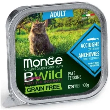 Bwild cat adult acciughe