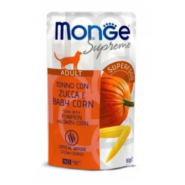 Cat supreme adult tonno con zucca e baby corn gr.80x24