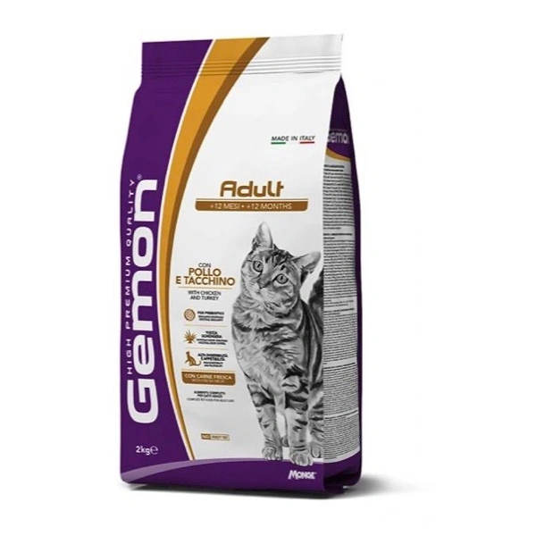 Gemon adult complete con pollo e tacchino kg.2