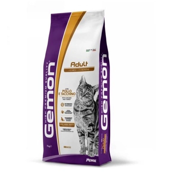 Gemon adult complete con pollo e tacchino kg.7