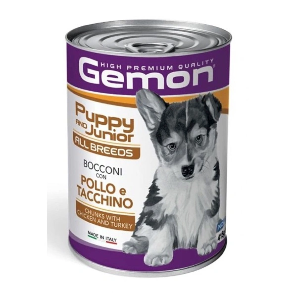 Gemon junior bocconi con pollo e tacchino