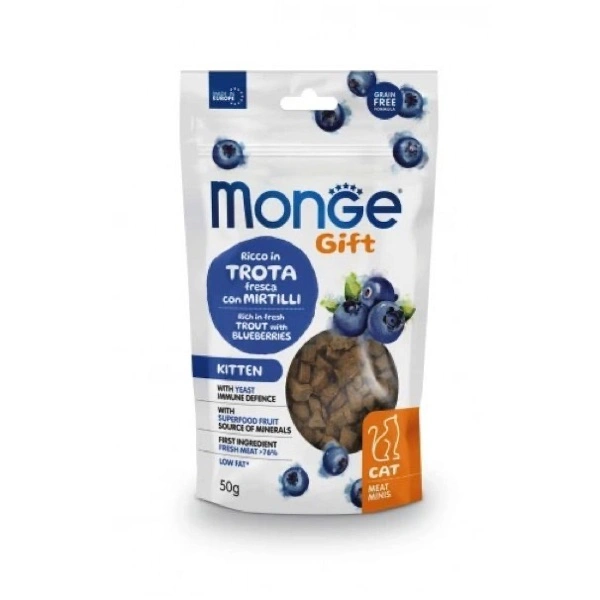 Gift Meat Minis per Kitten alla Trota con Mirtilli Blu