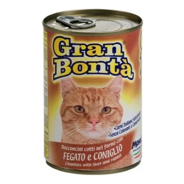 Gran bontà bocconcini fegato e coniglio gatto