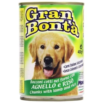 Gran bontà bocconi agnello e riso cane 400g