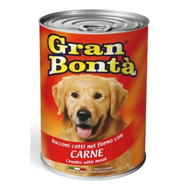 Gran bontà bocconi carne cane 400g