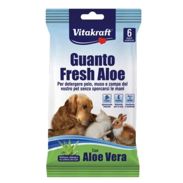 Guanto fresh aloe vera 6 pz.