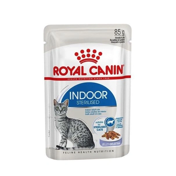 Indoor jelly royal canin buste 12 x gr 85