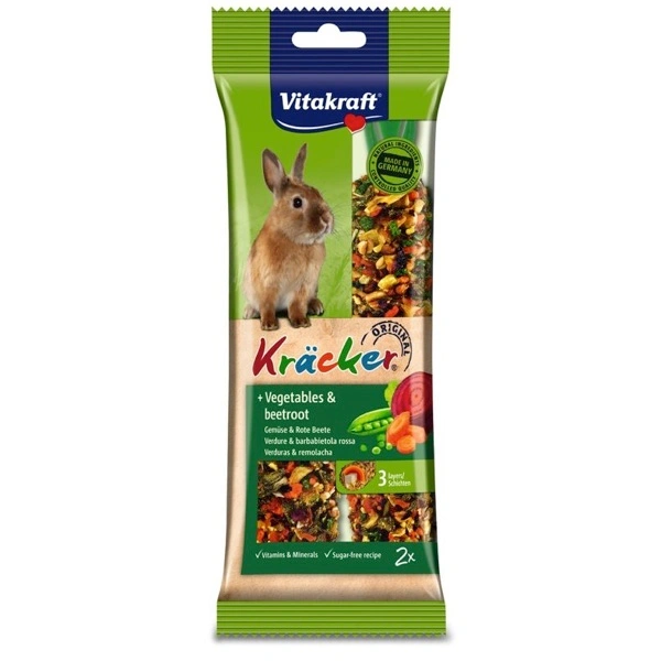 Kracker verdure per conigli 112 gr