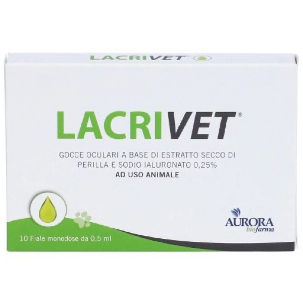 Lacrivet gocce oculari 10 fiale