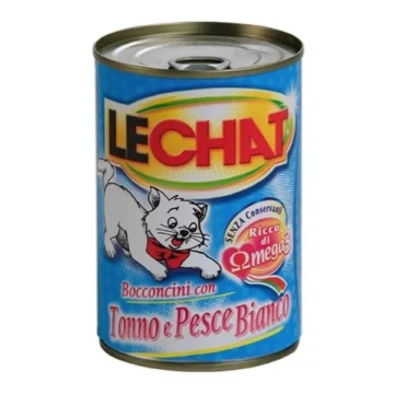 Lechat bocconcini tonno e pesce bianco 720g