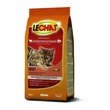 Lechat croccantini con manzo e verdure kg.1,5