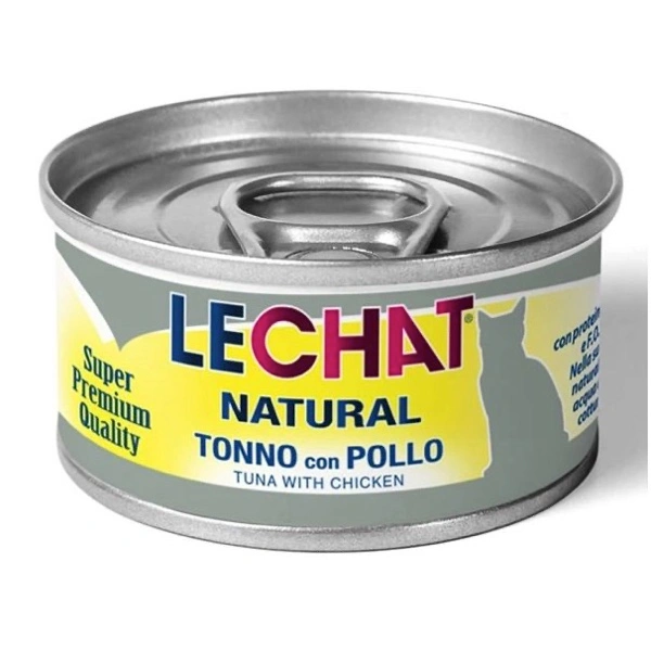 Lechat natural monodose tonno-pollo