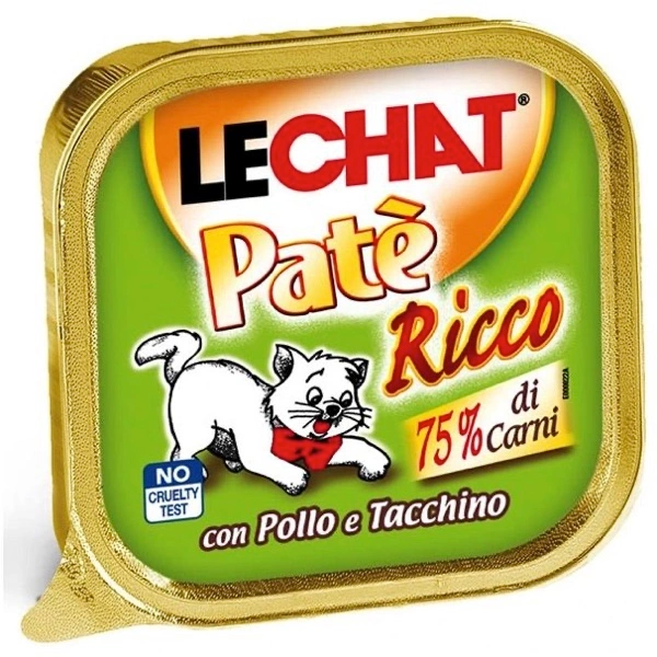 Lechat paté vaschetta pollo e tacchino