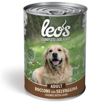 Leo's dog adult selvaggina 415g