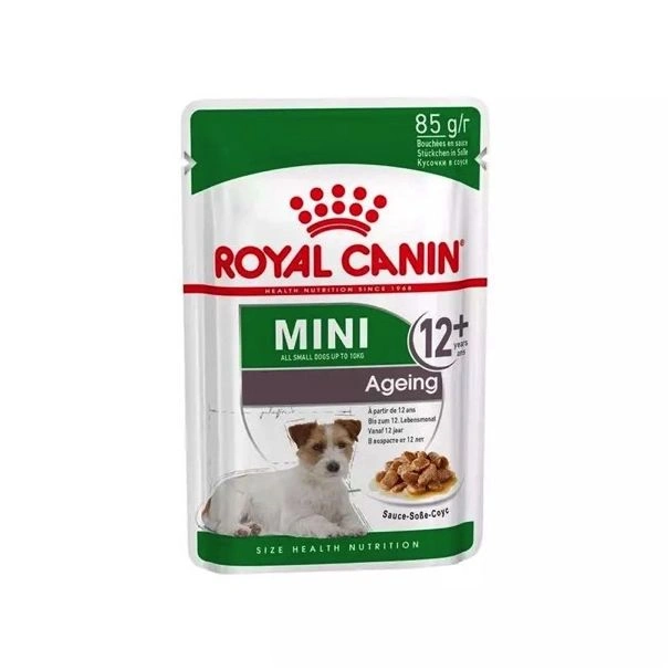 Mini ageing 12+ royal canin buste 12 x gr 85