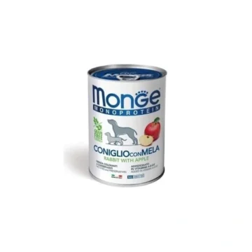 Monoprotein fruit coniglio e mela per cani 400g