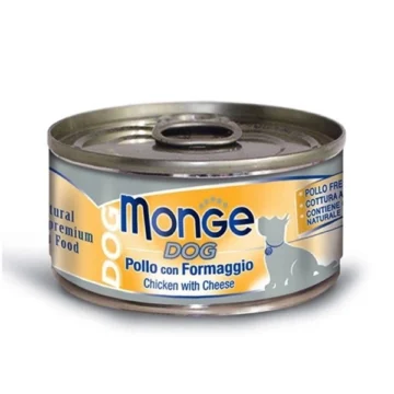 Natural dog pollo con formaggio