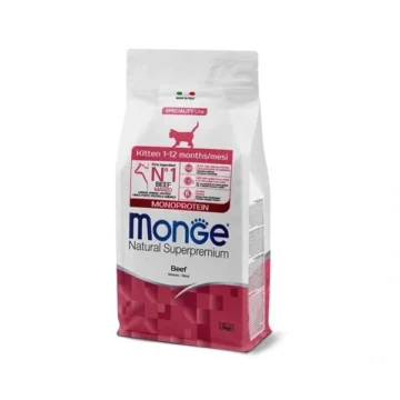 Natural superpremium kitten manzo kg. 1,5