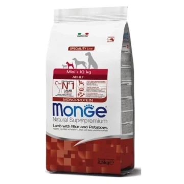 Natural superpremium mini adult agnello, riso e patate kg.2,5