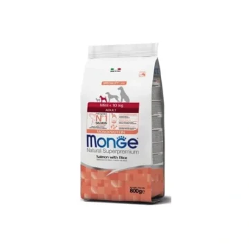 Natural superpremium mini adult salmone e riso 800g