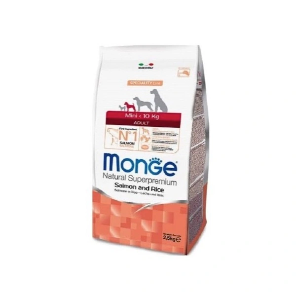 Natural superpremium mini adult salmone e riso kg2,5