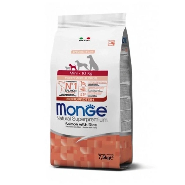 Natural superpremium mini adult salmone e riso kg.7,5