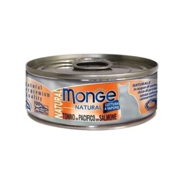 Natural tonno del pacifico con salmone