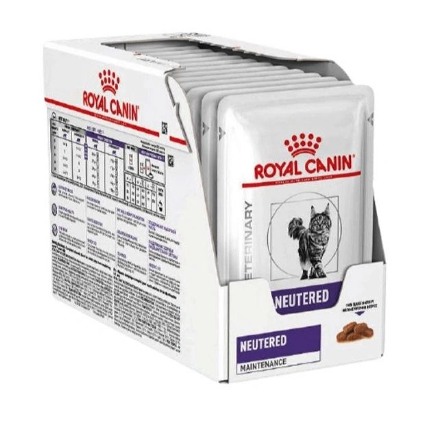 Neutered maintenance cat royal canin buste 12 x gr 85