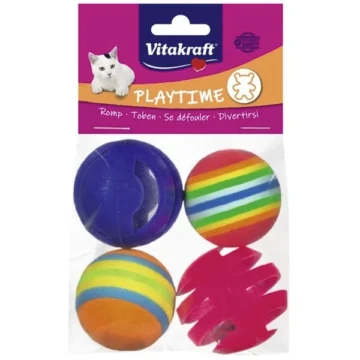 Palline con sonaglio 4 pz.