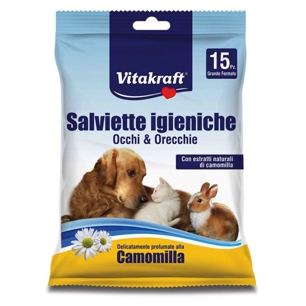 Salviette igieniche occhi e orecchie 15