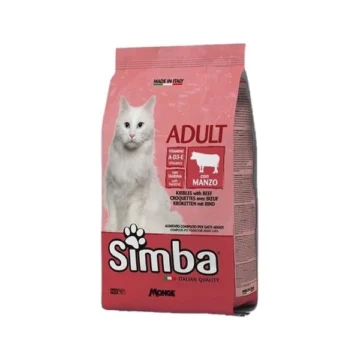 Simba croccantini gatto manzo kg.20
