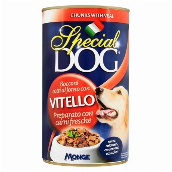 Special dog bocconi vitello kg. 1,275