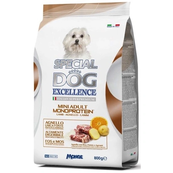 Special dog excellence mini dog monoproteico agnello