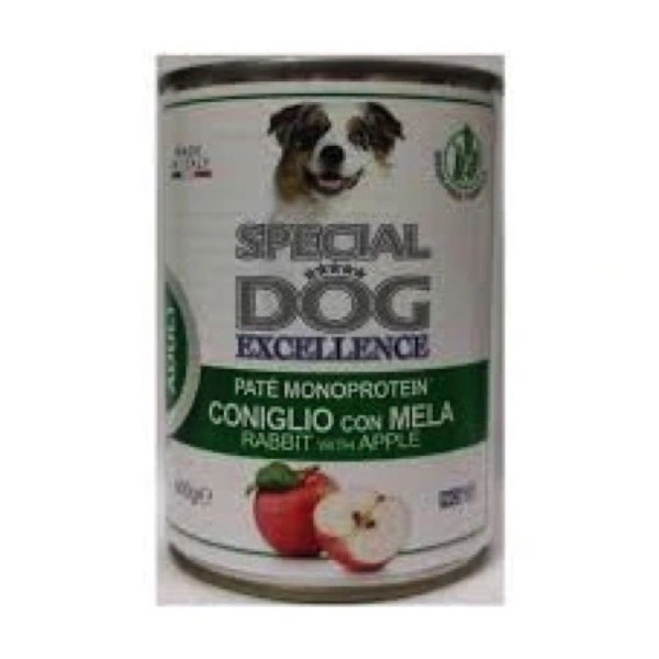 Special dog fruits coniglio e mela