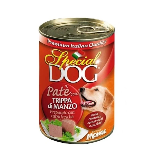 Special dog paté trippa di manzo